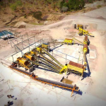 印度尼西亞500t/h 石英石破碎制砂生產線